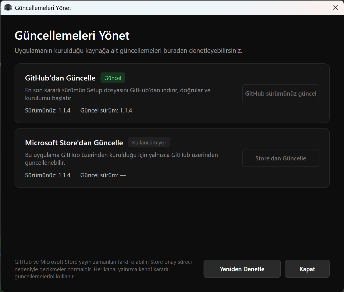 aRacnid distribution-aware GitHub and Microsoft Store update manager